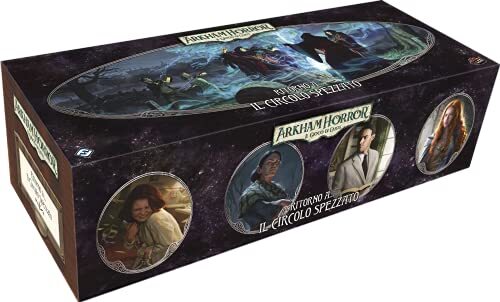 Asmodee - Arkham Horror Het kaartspel: Terugkeer naar ... De onderverdeelde cirkel, uitbreiding, Italiaanse uitgave, 9665