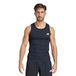adidas heren Power Essentials Workout Rib Tank Shirt, black, S