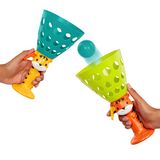 B. Jouets - Jeu Pop & Catch - 2 Lanceurs & 4 Balles - Jeux de Balles pour Enfants - Activité Extérieure - 3+ Ans - Pop 'n' Launch
