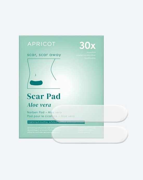Apricot 1119449, Vrouwen, Universele huid, Anti-littekens, Pad, Dimethicone (as carrier material), aloe barbadensis leaf juice