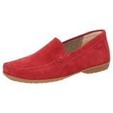Sioux CORTIZIA-705-H Instappers Dames Rood Suède Maat 40