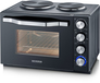 Severin TO 2074 - 30L Black Grill Oven with Timer