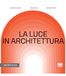 La luce in architettura