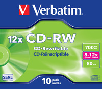Verbatim CD-RW 12x