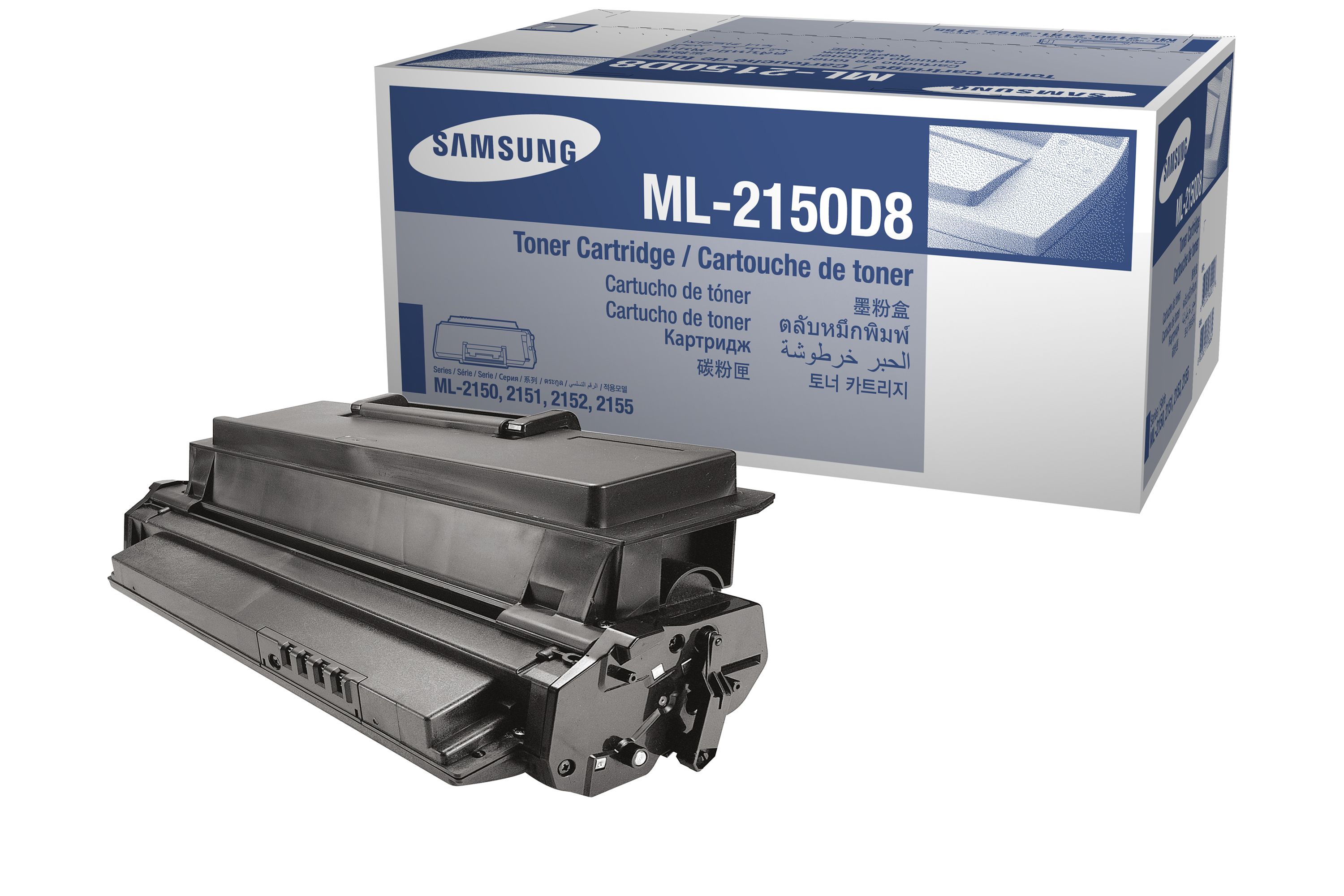 Samsung ML2150D8 - Zwarte Toner - 8000 Pagina's - Compatibel met ML-2150, 2151N, 2152W