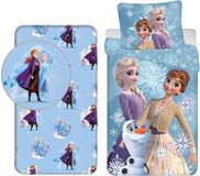 4KidsOnly Frozen Dekbedset Junior Blauw Katoen 140x200 cm