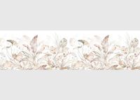 Bloemen AG Design Bloemen Zelfklevende rand, keuken, woonkamer, muursticker, meerkleurig | 500 x 13,8 cm | AWB 8294