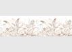 Bloemen AG Design Bloemen Zelfklevende rand, keuken, woonkamer, muursticker, meerkleurig | 500 x 13,8 cm | AWB 8294