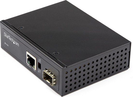 StarTech.com IMC1GSFP60W Media Converter - 1000 Mbit/s - Multimode/Single-mode - Zwart