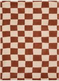 Atmosphera Vloerkleed Homy - Wol - 160x230cm - Geruit Bruin