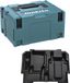 Makita Koffer MAKPAC 3 + Tiefziehteil DJV180/182 (837639-4)