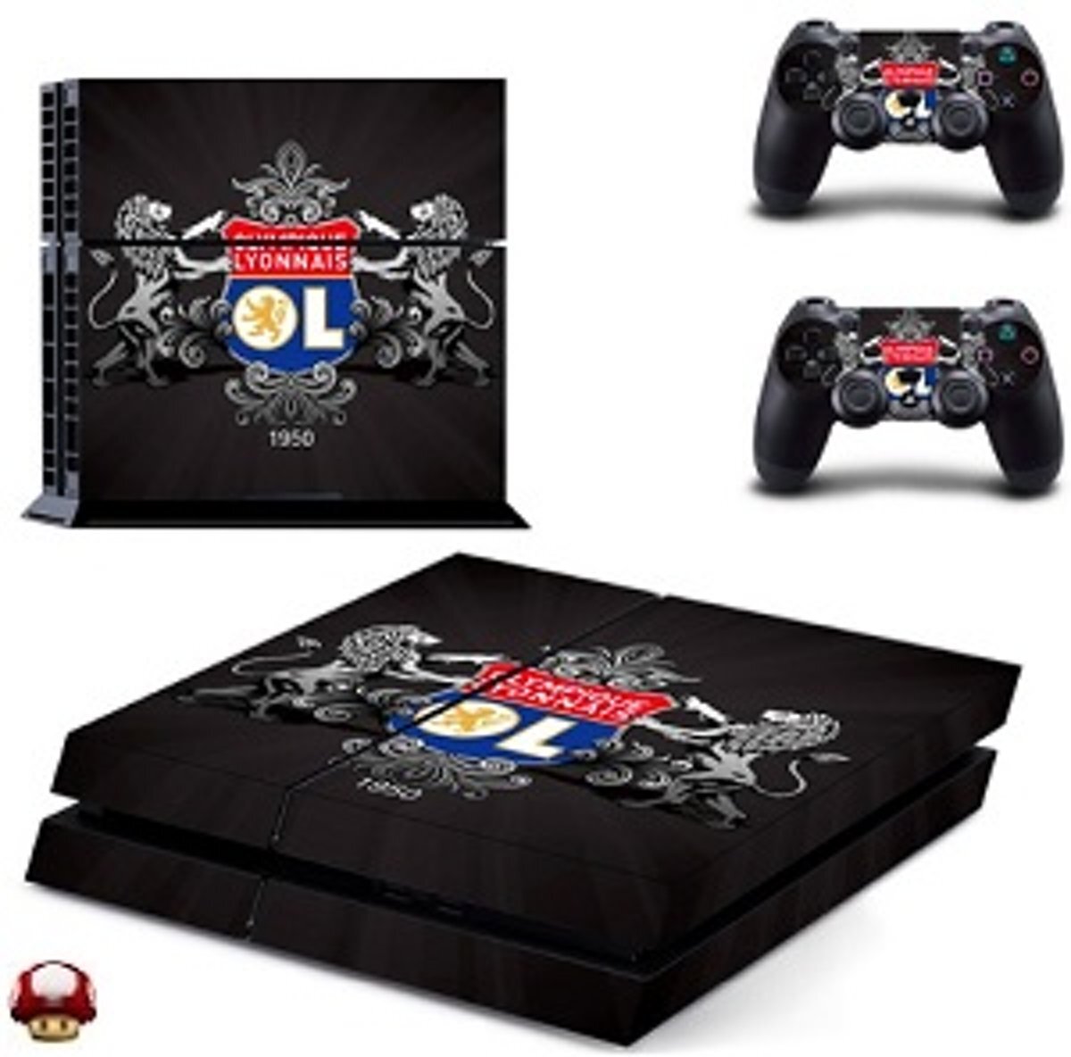 - Olympique Lyonnais PS4 skin-sticker