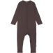 Mikk-Line Grenouillère manches longues en laine/bambou bébé