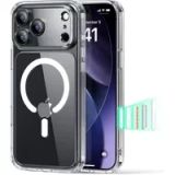 ESR Classic Hybrid iPhone 17 Pro Hoesje MagSafe Back Cover Transparant