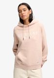 Superdry Luxe Casual Hoodie Femme Rose Dust Taille 14
