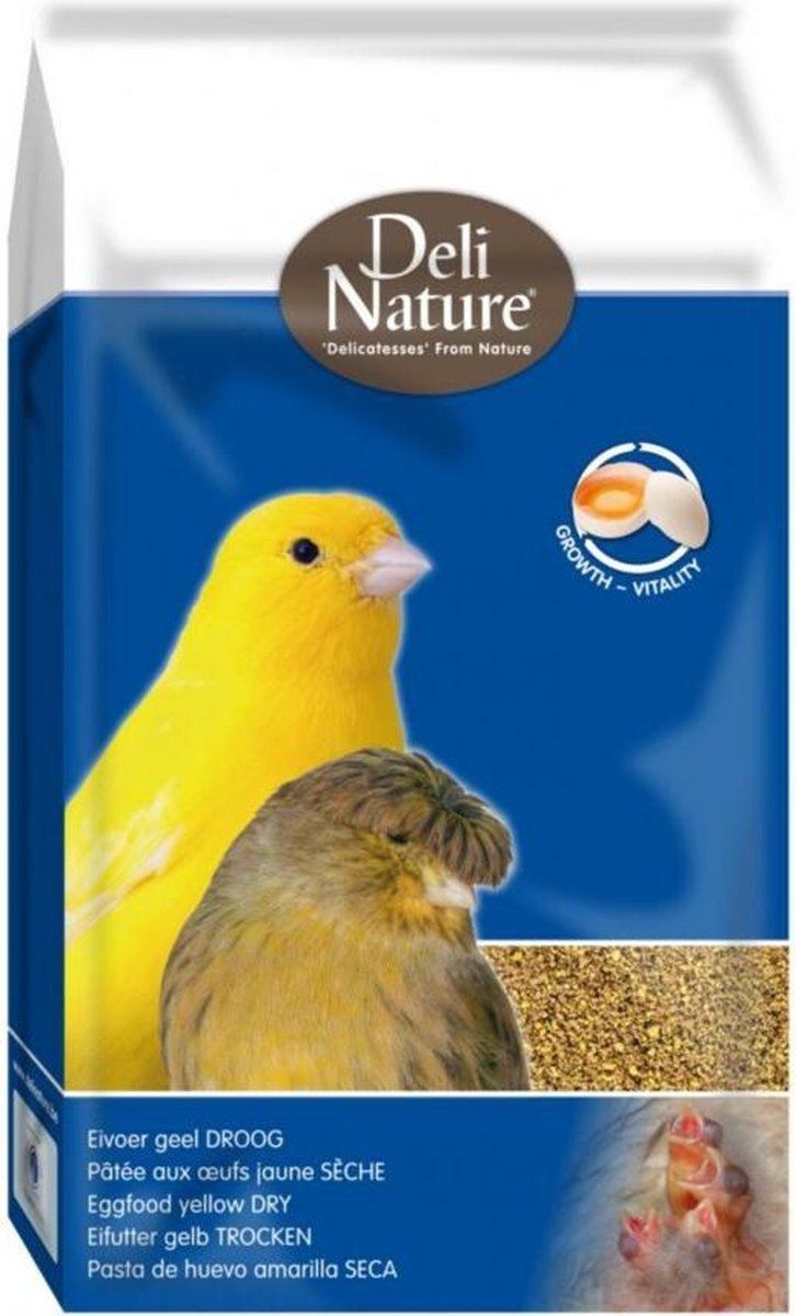 Deli Nature Eivoer geel droog (10 kg)