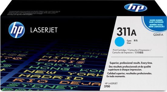 HP 311A Cyan Original LaserJet Toner Cartridge