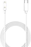 Wigento Samsung Oplaadkabel USB-C, 1 meter, wit, voor Samsung Galaxy Fit 3 smartwatch