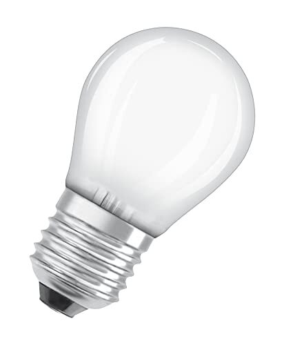 OSRAM Lamps OSRAM Superstar dimbare LED lamp met bijzonder hoge kleurweergave (CRI90), E27-basis matglas ,Warm wit (2700K), 470 Lumen, substituut voor 40W-verlichtingsmiddel dimbaar, 1-Pak