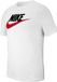 Nike Nsw Icon Futura T-shirt Heren - White/Black/(University Red) - Maat XL