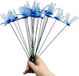 Wan GmbH Ornements libellules 3D - 25 pièces - étanche - pour jardin et intérieur - multicolore - bleu roi