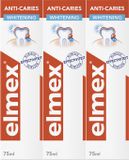 Elmex Anti-Cariës Whitening Tandpasta 3 x 75ml