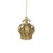 Mica Decorations Couronne de sapin en fer 12cm or