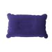 LifeChic Opblaasbaar reiskussen, 38 x 24 cm, blauw
