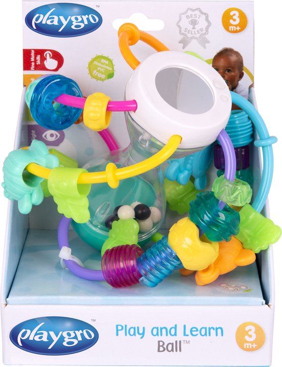 Playgro Play and Learn Ball Refresh - Multi-Color - 6+ Months