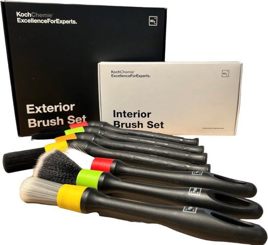 Koch Chemie - Brush Sets - Interior & Exterior - 7 Piece Set