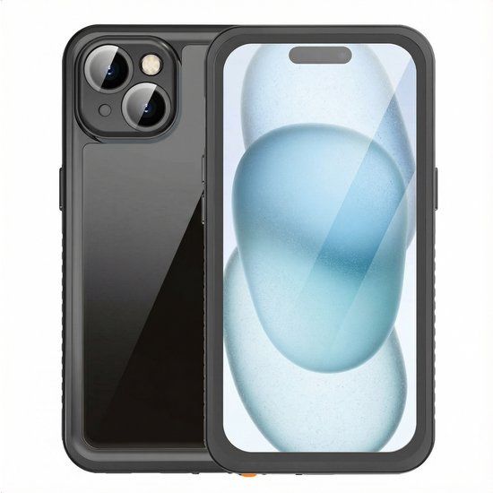 imoshion Waterproof 360 Case voor de Apple iPhone 15 - Zwart