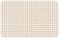 d-c-fix tafelkleed – Rio Woven Cane (29 x 44 cm) | witte tafelkleed voor de keuken-, eet- of tuintafel – voedselveilig, afwasbaar en waterdicht