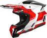 Airoh Twist 3 Fancy Motocrosshelm - Wit/zwart/rood - Maat L