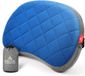 Unyqoos® Coussin de camping gonflable avec housse amovible, coussin de voyage léger et compact, bleu