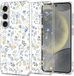 Tech-Protect Flexair Étui pour Samsung Galaxy S25 - TPU, Polycarbonate, Transparent, Imprimé Fleurs