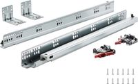 VEVOR 10 Paar 533,4 mm Ladegeleiders Aan De Onderzijde, Volledig Kogelgelagerde Stalen Verlengrailkastgeleiders met Vergrendelingsmechanisme 100 Lbs