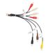 Xtenzi RCA-snoer, assemblagetuigje, auto audio video, compatibel met Pioneer AVH240EX, AVH241EX, DMH130BT, DMH240EX, DMH241EX, DMH340EX, DMH341EX, DMH342EX