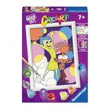 Ravensburger CreArt: Inside Out — Schilderen met cijfers voor kinderen vanaf 7 jaar, creatieve activiteit, schilderset met planken, frame, penseel en kleuren inbegrepen