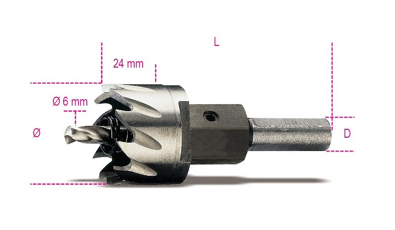 Beta Gatfrezen HSS, volledig geslepen 451 41