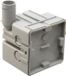 ABB HAF Hafobox inbouwdoos schoonmetselwerk 196 met tuit 16mm inbouwdiepte 58mm