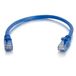 C2G 1.5m Cat5e Booted Unshielded (UTP) netwerkpatchkabel - blauw