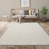 Mia's Teppiche Giant modern pluizig dicht laagpolig woonkamertapijt, super soft feeling, melange effect, elegante glans