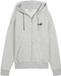 Puma ESS Small No. 1 Logo Comfort Full-Zip Hoodie FL Light Gray Heather