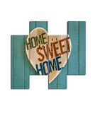 Homemania Wandbord voor thuis, 4 delen, ruimte, meerkleurig, 76 x 0,3 x 50 cm, HM204PMDF11, MDF