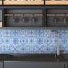 Ambiance Sticker Zelfklevende tegelmuurstickers voor keuken en badkamer - 9 SANTINO AZULEJOS tegelstickers - 9 stickers 10x10cm
