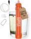 Survex Paille de filtration d'eau personnelle XL 4000L – Filtre KDF-55 unique – Filtre à eau Survie & Outdoor – Sans BPA – Kit d'urgence pour la maison – Ensemble complet de purification d'eau – Bouteille d'eau de purification Outdoor – Kit de survie – Orange