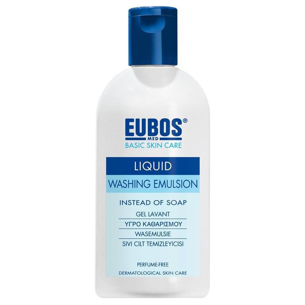 Eubos Vloeibare Was Emulsie (Blauw) 200 ml