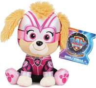 Spin Master GUND PAW Patrol The Mighty Movie - Skye-knuffeldier van 15 cm