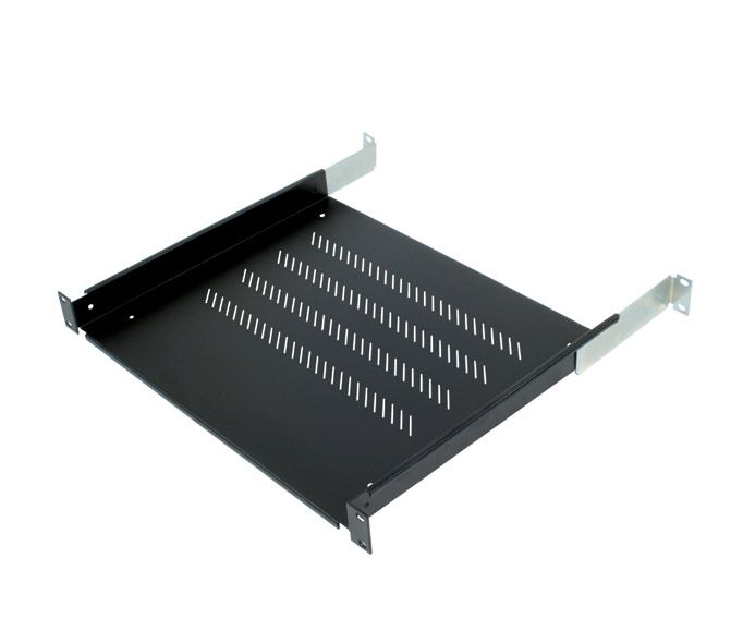 Triton 19" shelf 1U 550mm 80kg plastic black