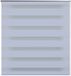 vidaXL Zebra rolgordijn 60,9 x 120 cm stofbreedte 56,7 cm wit